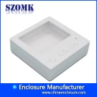 porcelana Hot sale plastic sensor enclosure plastic enclosure box with  85(L)*85(W)*25(H)mm fabricante