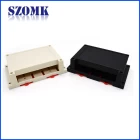 China ABS Plastic Electronic Din Rail PLC EnclosuresJunction box 145*90*40mm AK-P-08 manufacturer
