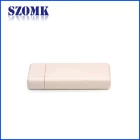 China IP54 Kunststoff Kein Standard ABS USB Stecker Gehäuse Projekt Gehäuse Box / 80 * 32 * 12mm / AK-N-37 Hersteller