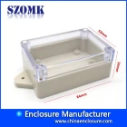 China IP65 Plastic ABS Waterproof Enclosure Electronic Device Box with Transparent Cover /84*59*34mm/AK-B-FT21 manufacturer