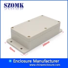 China IP65 waterproof enclosure ABS plastic box with flanges for PCB AK-B-7 manufacturer