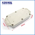 China IP68 estojo impermeável caixa ABS caixa de caixa de junção de plástico caixa eletrônica 200 * 94 * 52mm / AK-10012-A2 fabricante