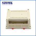 China Industrial use ABS plastic din rail enclosure electronic junction box for PCB AK-P-09 145x90x72mm manufacturer