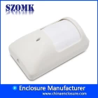 China plastic electronic Infrared sensor enclosure for scurity system with 89*52*38mm form szomk AK-R-140 manufacturer