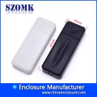 China Nieuw product semi-transparante abs kunststof USB 67X25X10mm aansluitbehuizing / AK-N-61 fabrikant