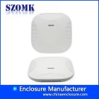 China OEM White WIFI Round Electronic Plastic Enclosures for Wireless Router AK-NW-52 190*190*50mm manufacturer