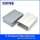 China OEM electrical project aluminum extruded casing for pcb AK-C-B77 34*74*100mm manufacturer