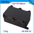 Chine Enclos en plastique imperméables extérieurs IP68 PC Circuit Board Protection Boîte, utilisation pour lampe extérieure, lampe géographique AK-BW-03 fabricant