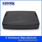 China Professionelle Kunststoff ABS Netzwerk Router Gehäuse von SZOMK / AK-NW-12a / 173x125x30mm Hersteller