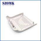porcelana Electrónica de escritorio SZOMK ABS para caja de equipo electrónico Caja de unión de plástico eléctrica 120 * 140 * 35 mm / AK-D-17 fabricante