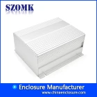 China SZOMK Aluminium Extrusion Enclosure Metall-Anschlussdose für Sensoren und Leiterplatten AK-C-A36 70 * 137 * 155mm Hersteller