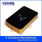 Chine Boîtier en plastique RFID de boîte de jonction en plastique d'abs abs fait sur commande de SZOMK IP54 pour le lecteur de cartes AK-R-160 118 * 75 * 22mm fabricant