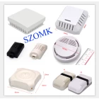 porcelana SZOMK Diferentes tipos de carcasas de sensores electrónicos de diseño electrónico personalizadas para detectores de humedad / temperatura / humo fabricante