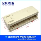 중국 SZOMK 딘 레일 전자 인클로저 프로젝트 상자 플라스틱 PLC 인스트루먼트 케이스 박스 AK-P-22 / AK-P-22 제조업체
