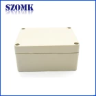 China SZOMK IP65 ABS Plastic enclosure customized waterproof junction box electronic case housing for PCB board AK-B-3 115*90*55mm manufacturer