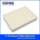 China SZOMK Kunststoff Desktop Encloure Elektronikgehäuse Gehäuse Gehäuse Box für PCB AK-D-28 215 * 155 * 26mm Hersteller