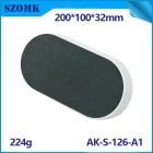 중국 Szomk 플라스틱 표준 새로운 디자인 인클로저 사용자 정의 정션 박스 AK-S-126 제조업체