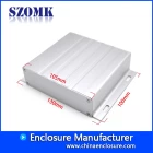 porcelana SZOMK Shenzhen supplier amplifier aluminum enclosure control line housing size 100*130*31mm fabricante