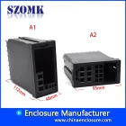 China SZOMK Strong  Plastic Container Whosale Plastic Stock Crates Stacking  Industry Box supplier AK-DR-52   112*95*48mm manufacturer