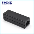 porcelana Plástico del ABS de SZOMK ninguna caja de control AK-N-32/59 * 21 * 18mm del instrumento del cable del usb del recinto estándar fabricante