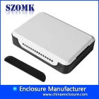 China SZOMK abs plastic router enclosure for network wireless project AK-NW-31 140*98*30mm manufacturer