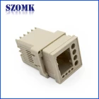 China China  hot sale abs plastic 47X47X85mm din rail junction enclosure supply/AK-DR-16 manufacturer