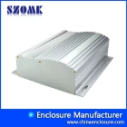 China SZOMK extruded aluminum enclosure metal electrical junction box AK-C-A12 45*138*160mm manufacturer