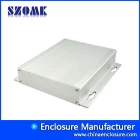 China SZOMK heet verkoop elektronische aluminium behuizing behuizing voor sensoren kast AK-C-A28 28 * 132 * 130mm fabrikant