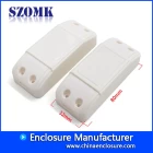 China SZOMK housing outlet led control abs plastic enclosure for drive supply AK-52 80*32*31mm manufacturer