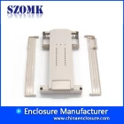 中国 SZOMK PCB AK-P-21 168 * 115 * 75 mm用のプラスチック製DINレールエンクロージャ電子ジャンクションボックス メーカー