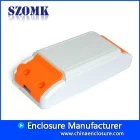 China SZOMK small ABS plastic enclosure LED driver supply box for pcb AK-14 115*45*27mm manufacturer