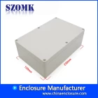 China SZOMK waterproof outdoor electrical junction box AK-B-15 230*150*83mm manufacturer