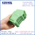 Chine China Hot Sales PA66 110x100x46mm Din Rail Junction Sceal Sceal Agency / AK-DR-30 fabricant