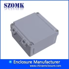 China Shen Zhen personalizado de alta qualidade die cast gabinete de alumínio ak-aw-31 160 * 160 * 85mm para industrial fabricante