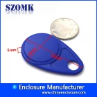 China ShenZhen plastic mini size 52X32X5mm anti-lost bluetooth tracker smart tag key finder enclosure supply/AK-R-142 manufacturer
