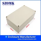 China Shenzhen IP65 high quality outdoors 200X120X72mm abs plastic junction waterproof enclosure supply/AK-B-1 fabrikant