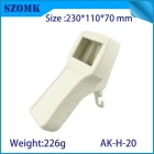 Cina Shenzhen high quality handheld 230X110X70mm electrical remote control junction box supply/AK-H-20 produttore