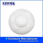 porcelana Recinto plástico redondo impermeable de alta calidad de Shenzhen RFID para el detector de humo AK-R-158 110 * 51m m fabricante