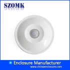 China SZOMK new design round sensor box base custom access control RFID enclosure manufacturer AK-R-157 94*32mm manufacturer