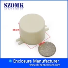الصين Shenzhen supplier round plastic LED power junction box controller box size 37*28mm الصانع