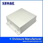 China Wall mounting extruded aluminum enclosure for electronic device AK-C-A29 52*130*165mm manufacturer