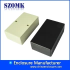 China Witte en zwarte kleur kleine doos plastic abs plastic behuizing elektronica doos plastic elektrisch hoesje voor PCB 82 * 42 * 24mm fabrikant
