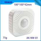 China Gateway Switch Housing Smart Home Router Plastikschale Elektronische Geräte Box AK-NW-81 Hersteller