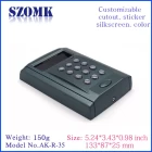 China access control enclosure with screen and key an light   AK-R-35  25*87*133mm fabricante