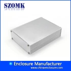 China aluminum electrical junction box pcb aluminium case box manufacturers AK-C-C62 26x78x FREE mm manufacturer