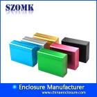 중국 아노다이징 알루미늄 압출 박스 앰프 섀시 인클로저 제조업체