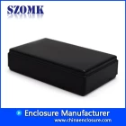 China Zwarte kleur voor uit laat plastic behuizingen voor elektronica plastic kaartlezer case abs junction box behuizing fabrikant