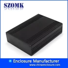 porcelana equipo electrónico negro para PCB cajas de aluminio personalizadas HD-C-B21 fabricante