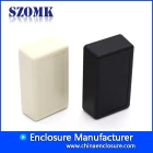 China custom plastic electronic control junction enclosure from szomk  AK-S-15 23*42*72mm manufacturer