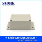 China design plastic enclosure junction boxes waterproof cover box 138*68*50 mm screen printing manufacturer